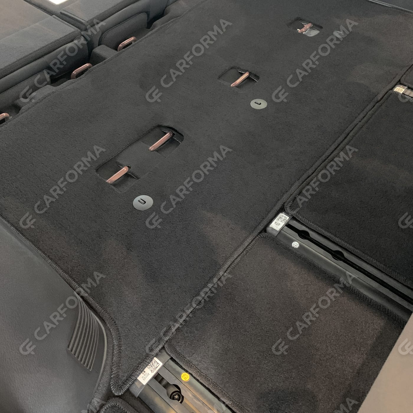 Ворсовые коврики на KIA Carnival IV 7 мест без оттоманок 2020&nbsp;-&nbsp;2026 в Ижевске