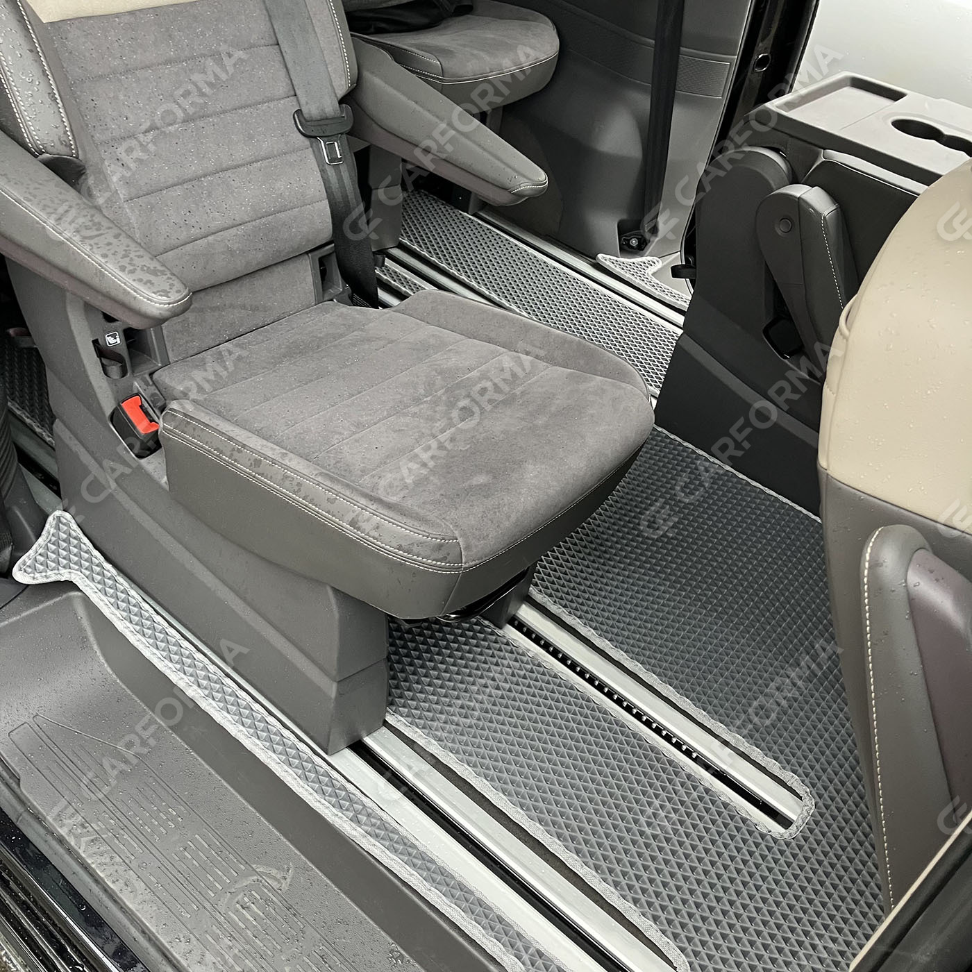 Ворсовые коврики на Volkswagen Multivan (T7) 2021&nbsp;-&nbsp;2026 в Ижевске