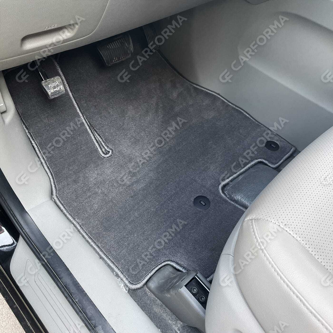 Ворсовые коврики на KIA Carnival III 7 мест 2014&nbsp;-&nbsp;2021 в Ижевске