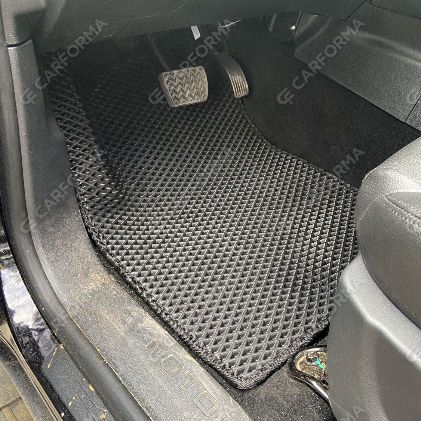 Ворсовые коврики на Foton Tunland G7 2019&nbsp;-&nbsp;2026 в Ижевске