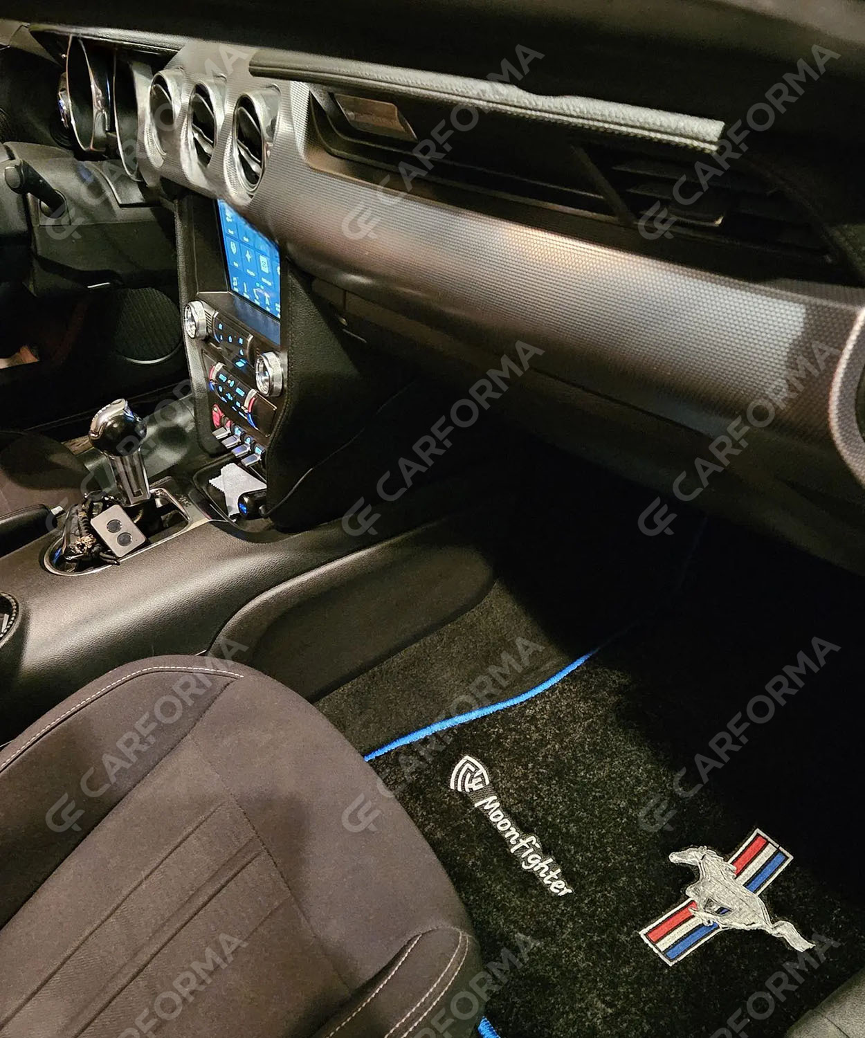 Ворсовые коврики на Ford Mustang VI 2013&nbsp;-&nbsp;2023 в Ижевске