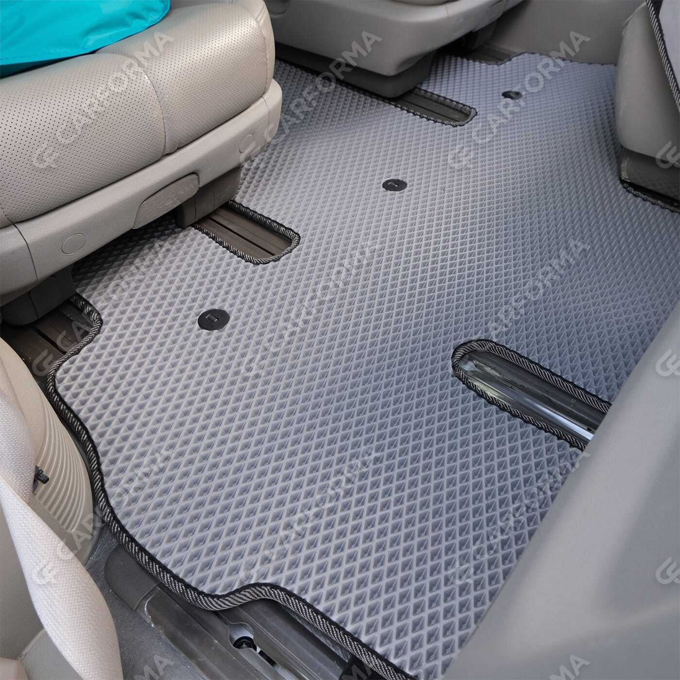 Ворсовые коврики на KIA Carnival III 9 мест и 11 мест 2014&nbsp;-&nbsp;2021 в Ижевске