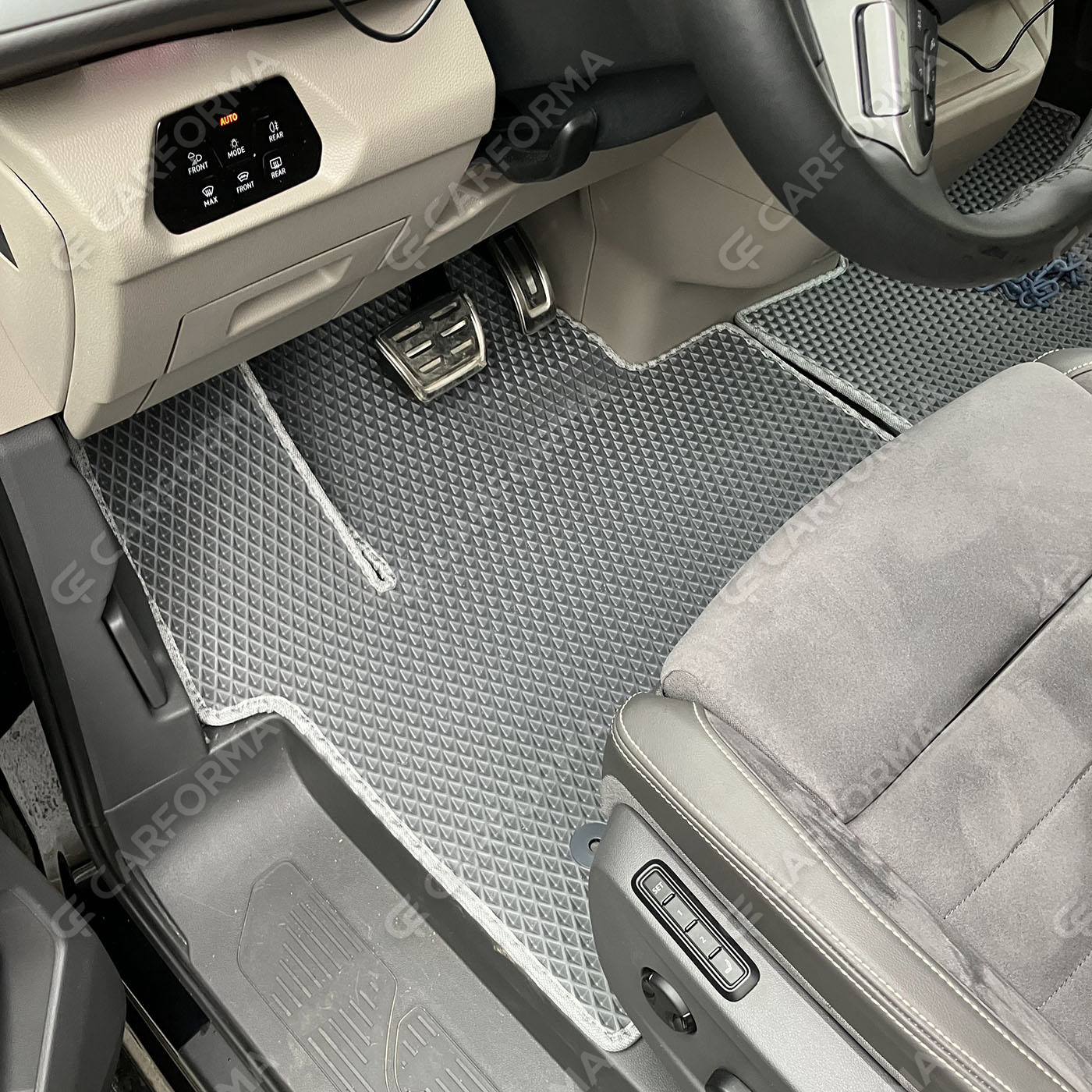 Ворсовые коврики на Volkswagen Multivan (T7) 2021&nbsp;-&nbsp;2026 в Ижевске