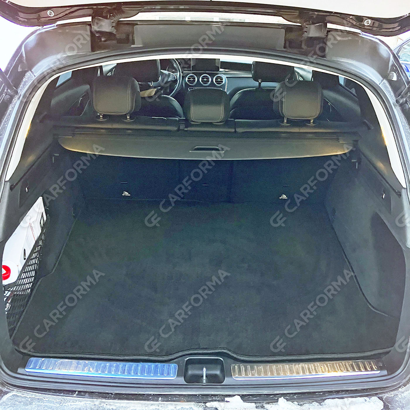 Ворсовые коврики на Mercedes GLC (X253) 2015&nbsp;-&nbsp;2023 в Ижевске