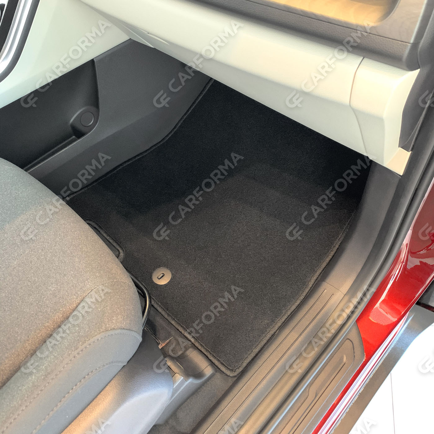 Ворсовые коврики на KIA Carnival IV 7 мест с оттоманками 2020&nbsp;-&nbsp;2026 в Ижевске