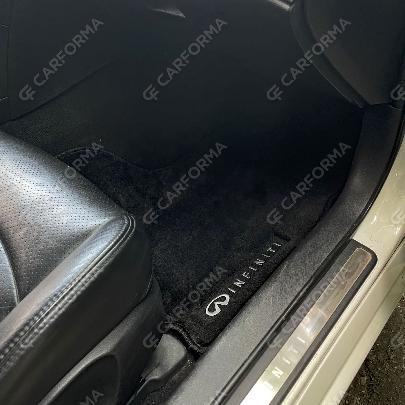 Ворсовые коврики на Infiniti G IV Седан 2006&nbsp;-&nbsp;2014 в Ижевске