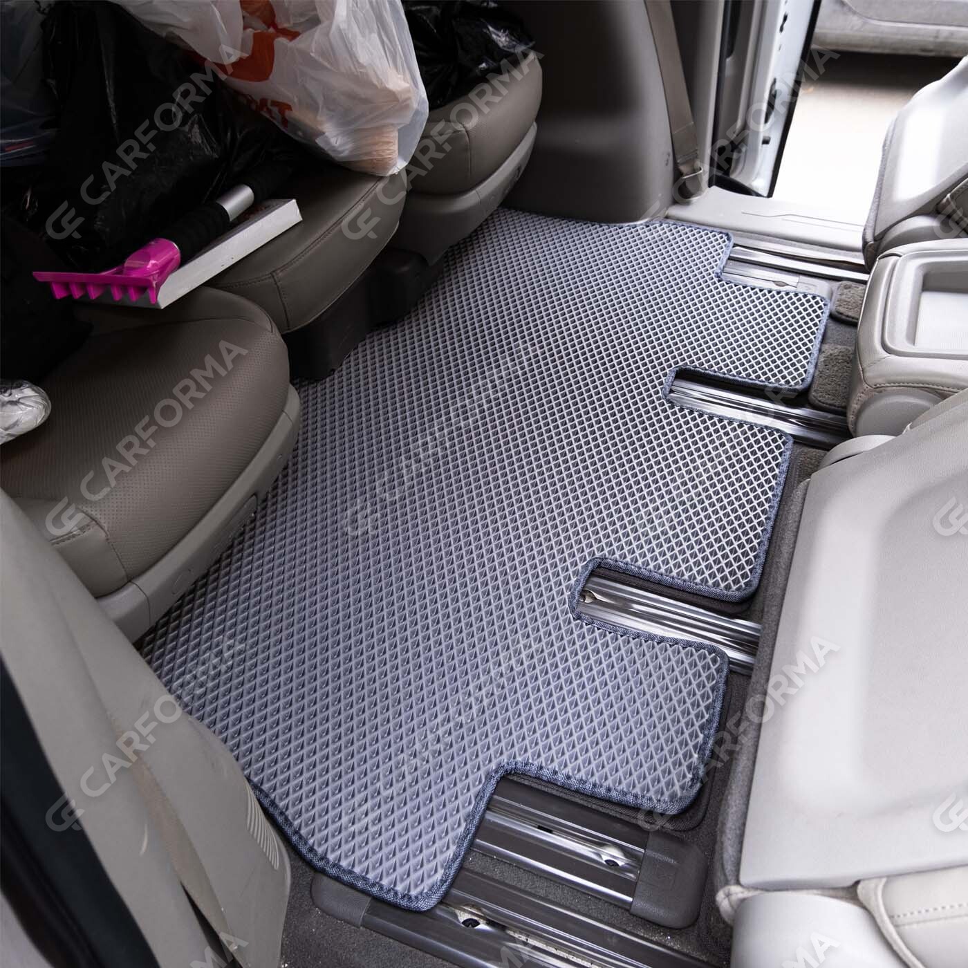 Ворсовые коврики на KIA Carnival III 9 мест и 11 мест 2014&nbsp;-&nbsp;2021 в Ижевске