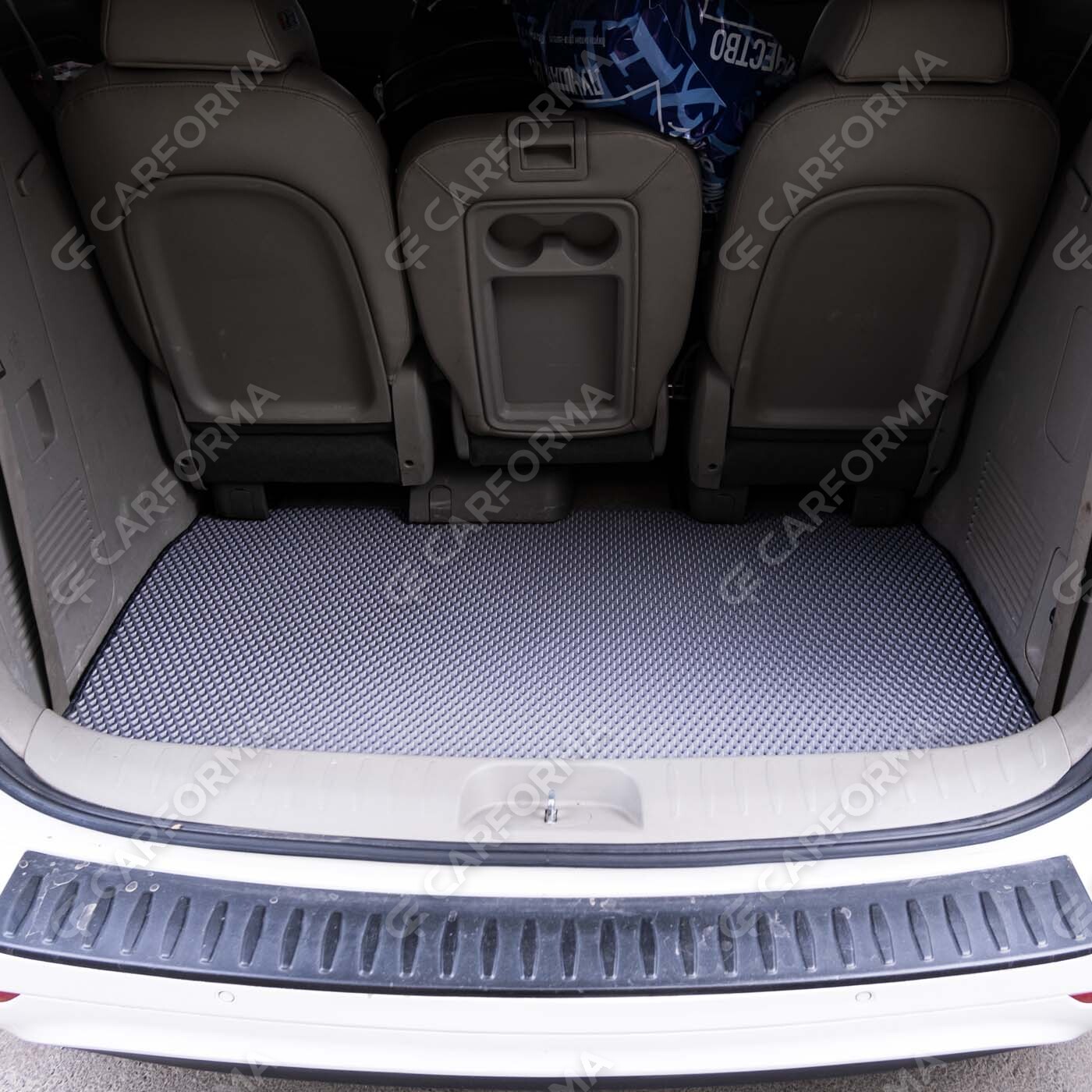 Ворсовые коврики на KIA Carnival III 9 мест и 11 мест 2014&nbsp;-&nbsp;2021 в Ижевске