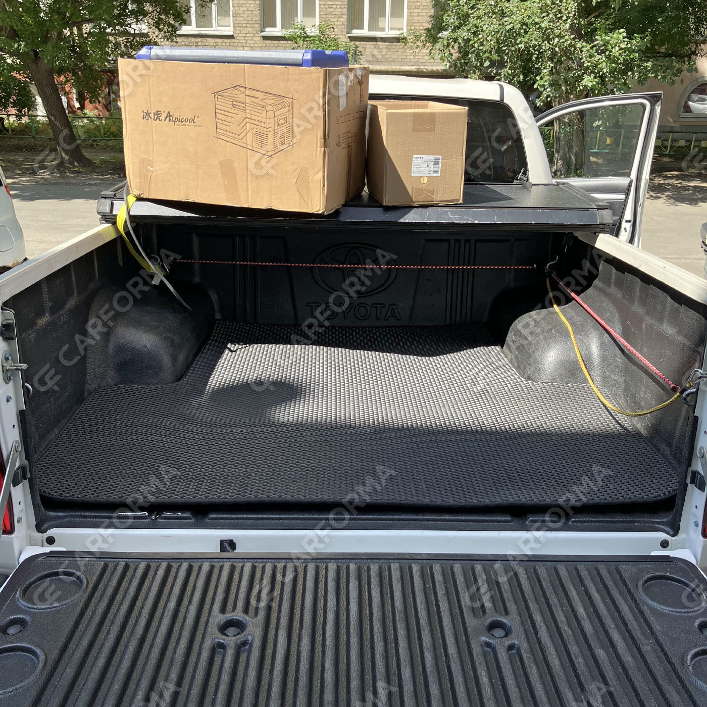 Ворсовые коврики на Toyota Hilux VII 2008&nbsp;-&nbsp;2015 в Ижевске