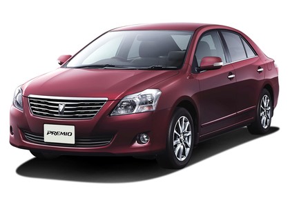 Ворсовые коврики на Toyota Premio II 2007 - 2021 в Ижевске