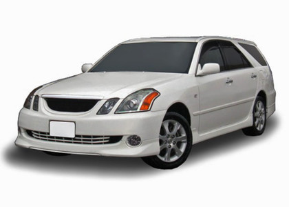 Ворсовые коврики на Toyota Mark II Wagon Blit 2002 - 2007 в Ижевске