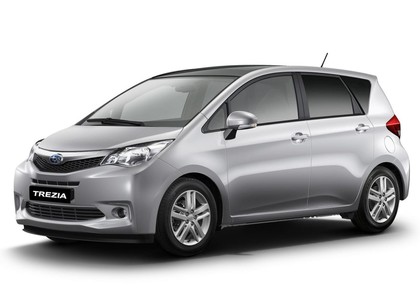 Коврики на Subaru Trezia 2010 - 2016 в Ижевске