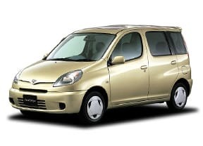Коврики на Toyota Funcargo 1999 - 2006 в Ижевске