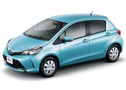 Ворсовые коврики на Toyota Vitz III 2010 - 2020 в Ижевске