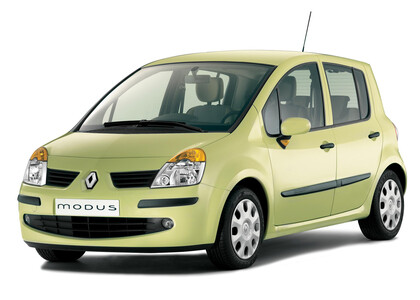 Ворсовые коврики на Renault Modus 2004 - 2012 в Ижевске