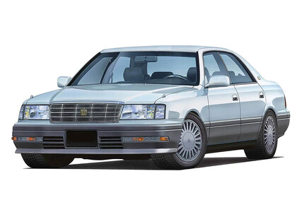 Ворсовые коврики на Toyota Crown (S150) 1995 - 2001 в Ижевске
