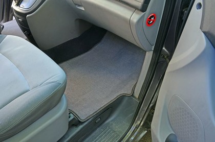 Ворсовые коврики на Hyundai H1 II 2007 - 2022 в Ижевске