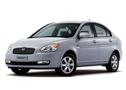 Коврики на Hyundai Verna 2005 - 2010 в Ижевске