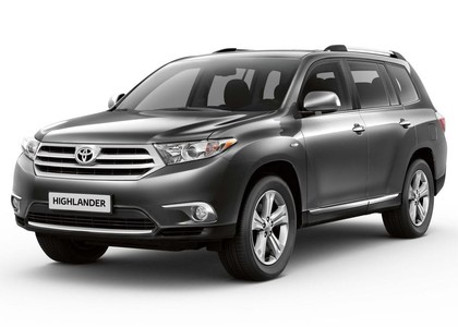 Коврики на Toyota Highlander II 2007 - 2013 в Ижевске
