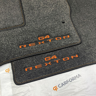 Ворсовые коврики на SsangYong Rexton IV 2017 - 2026 в Ижевске Ворсовые коврики на SsangYong Rexton IV 2017 - 2026 в Ижевске