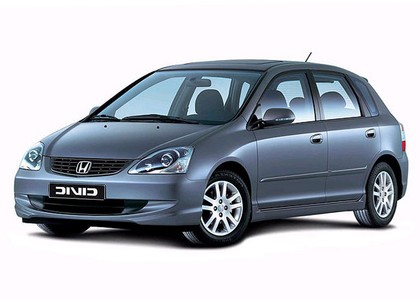 EVA коврики на Honda Civic VII 5d 2000 - 2005 в Ижевске