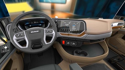 Коврики на DAF XF, XG, XG+ 2021 - 2025 в Ижевске