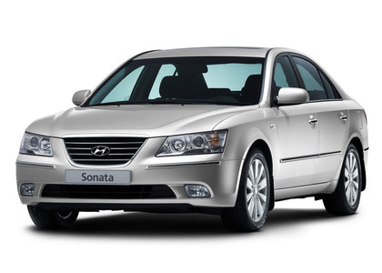 Ворсовые коврики на Hyundai Sonata 5 (NF) 2004 - 2010 в Ижевске
