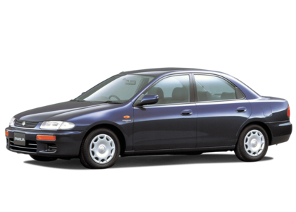 Ворсовые коврики на Mazda Familia (BH) 1994 - 1999 в Ижевске