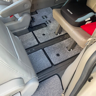 Ворсовые коврики на KIA Carnival III 7 мест 2014&nbsp;-&nbsp;2021 в Ижевске