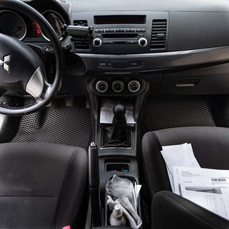 Коврики на Mitsubishi Lancer X 2007 - 2017 в Ижевске