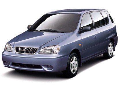 Ворсовые коврики на KIA Carens I 1999 - 2006 в Ижевске
