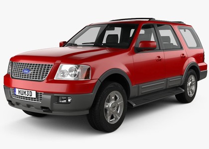 Ворсовые коврики на Ford Expedition II 2002 - 2006 в Ижевске