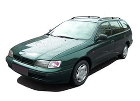 Ворсовые коврики на Toyota Carina E (T19) 1992 - 1997 в Ижевске