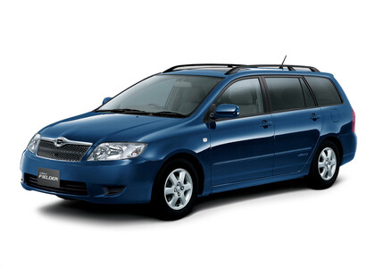 Ворсовые коврики на Toyota Corolla Fielder (E12) 2001 - 2006 в Ижевске