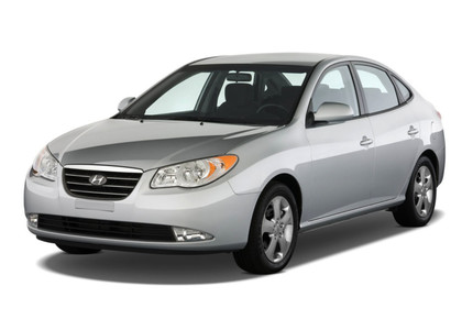 Ворсовые коврики на Hyundai Elantra 4 (HD) 2006 - 2011 в Ижевске