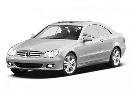 Коврики на Mercedes CLK (C209) 2002 - 2009 в Ижевске