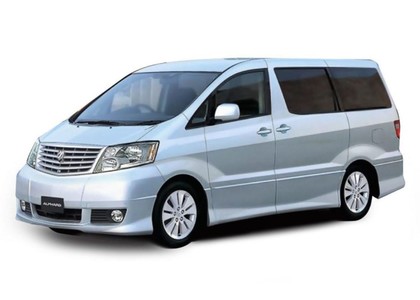 Ворсовые коврики на Toyota Alphard (H10) 2002 - 2008 в Ижевске