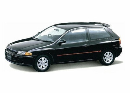 Ворсовые коврики на Mazda Familia (BH) 1994 - 1999 в Ижевске
