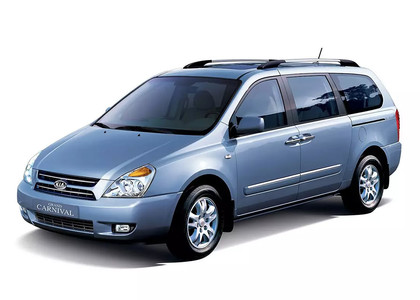 Ворсовые коврики на KIA Carnival II 2006 - 2014 в Ижевске