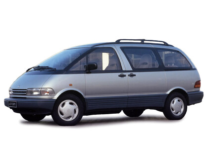 Ворсовые коврики на Toyota Previa (XR10, XR20) 1990 - 2000 в Ижевске