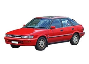 Ворсовые коврики на Toyota Corolla (E9) 1987 - 1993 в Ижевске